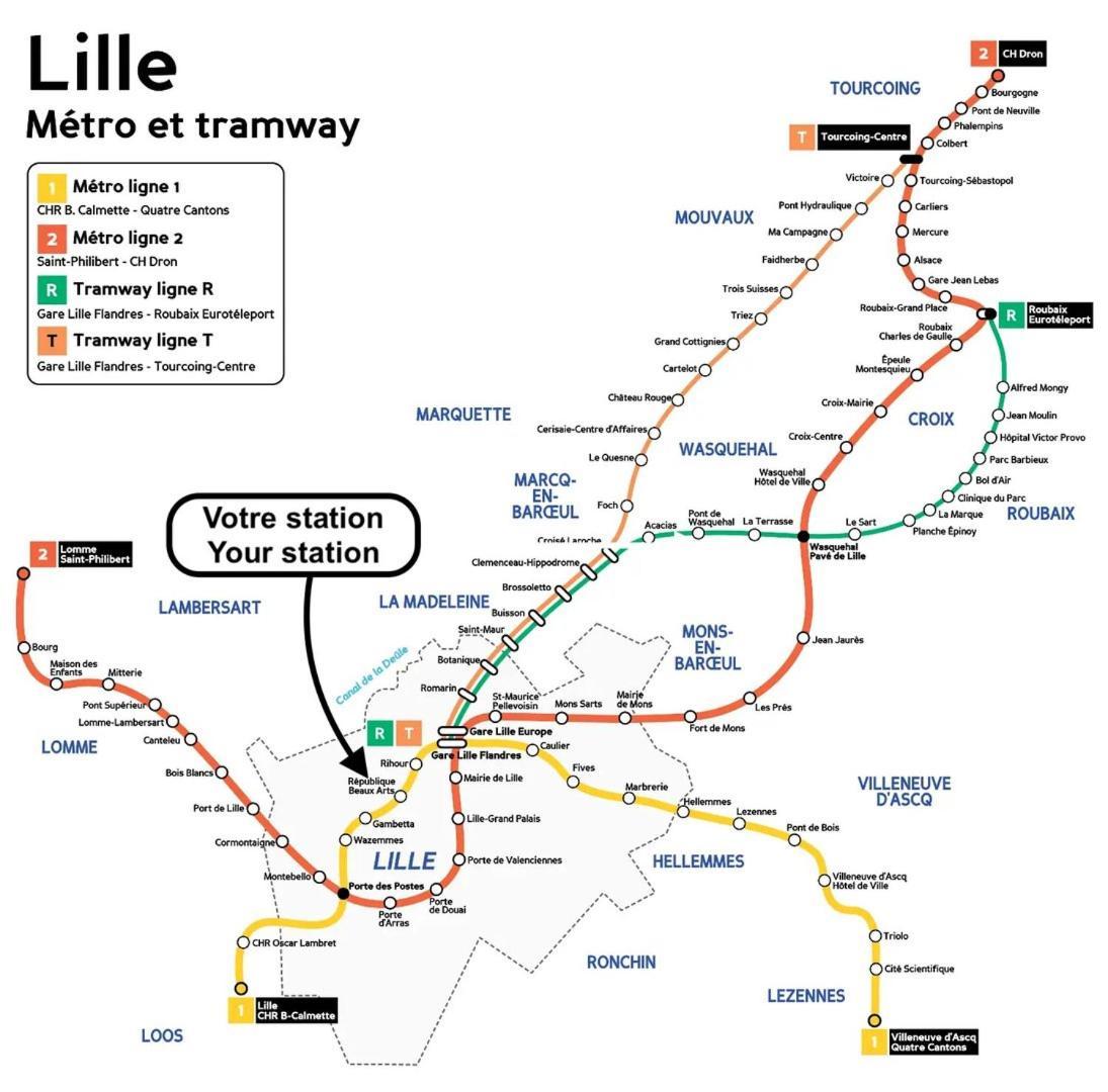 5-Bedroom House In The Centre Of Lille. Luaran gambar